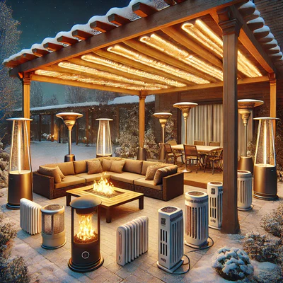 Les Solutions de Chauffage pour Pergolas : Prolonger l'Utilisation en Hiver