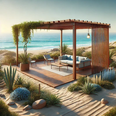 Pergolas et Zones Côtières : Spécificités d’Installation et Entretien